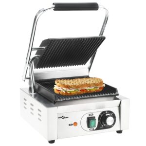 Τοστιέρα Ραβδωτή Panini 1800 W 31x30