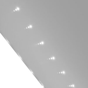 Καθρέφτης Μπάνιου 60x80cm（Μ x Υ) με Φώτα LED