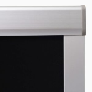 131299  Blackout Roller Blinds Black P06/406