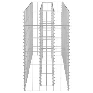 Συρματοκιβώτιο-Γλάστρα Υπερυψωμένη 90x30x60 εκ. Γαλβ. Χάλυβας