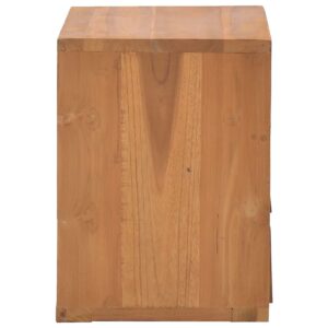 Κομοδίνο 40 x 30 x 40 εκ. από Μασίφ Ξύλο Teak