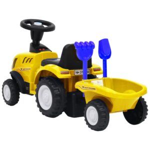 Τρακτέρ Παιδικό New Holland Κίτρινο