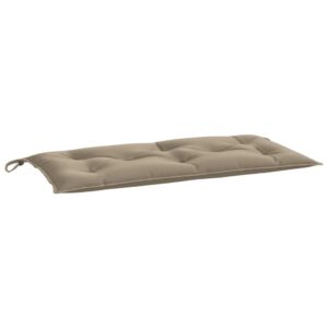 Μαξιλάρι για Παγκάκι Κήπου Taupe 110 x 50 x 7 εκ. Υφασμάτινο