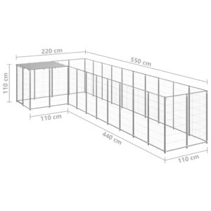 26 μ² Ατσάλινο