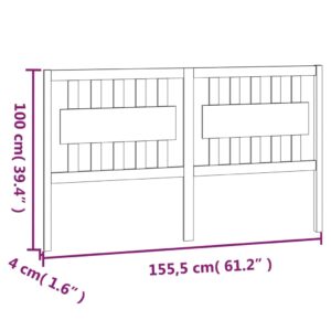 5x4x100 εκ. Μασίφ Ξύλο Πεύκου