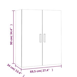 5x34x179 cm από Επεξεργασμένο Ξύλο