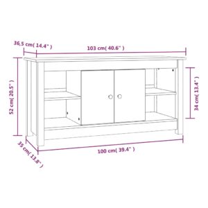 Έπιπλο Τηλεόρασης Μελί Καφέ 103x36