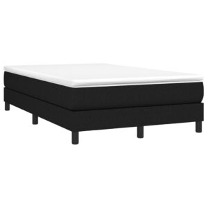 Πλαίσιο Κρεβατιού Boxspring Μαύρο 120x200 εκ. Υφασμάτινο