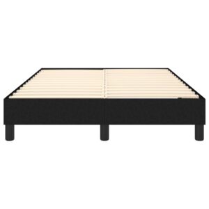 Πλαίσιο Κρεβατιού Boxspring Μαύρο 120x200 εκ. Υφασμάτινο