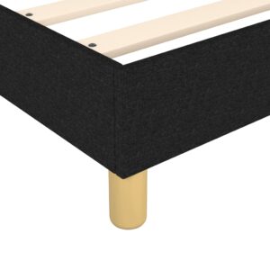 Πλαίσιο Κρεβατιού Boxspring Μαύρο 80 x 200 εκ. Υφασμάτινο