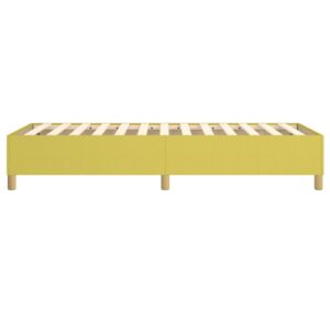 Πλαίσιο Κρεβατιού Boxspring Πράσινο 90 x 200 εκ. Υφασμάτινο