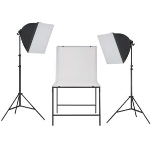 Κιτ Φωτισμού Softbox Φωτογραφικού Στούντιο με Shooting Table