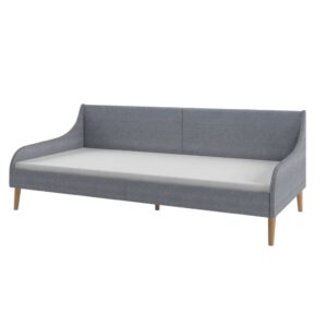 Πλαίσιο Daybed Ανοιχτό Γκρι Υφασμάτινο