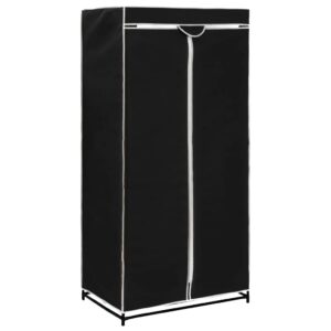 282437  Wardrobe Black 75x50x160 cm