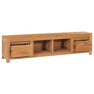 Έπιπλο Τηλεόρασης 135 x 30 x 35 εκ. από Μασίφ Ξύλο Teak