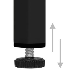 Ντουλάπι Αποθήκευσης Μαύρο 80 x 35 x 101