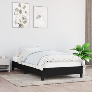 Πλαίσιο Κρεβατιού Boxspring Μαύρο 100 x 200 εκ. Υφασμάτινο