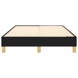 Πλαίσιο Κρεβατιού Boxspring Μαύρο 120x200 εκ. Υφασμάτινο