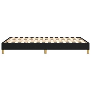 Πλαίσιο Κρεβατιού Boxspring Μαύρο 120x200 εκ. Υφασμάτινο