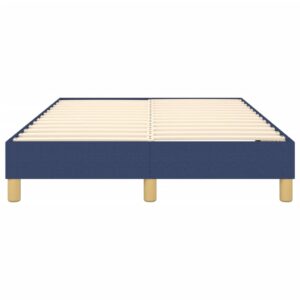 Πλαίσιο Κρεβατιού Boxspring Μπλε 120x200 εκ. Υφασμάτινο