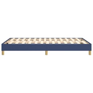 Πλαίσιο Κρεβατιού Boxspring Μπλε 120x200 εκ. Υφασμάτινο