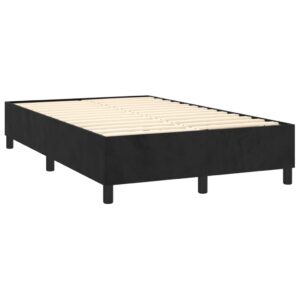 Πλαίσιο Κρεβατιού Boxspring Μαύρο 120 x 200 εκ. Βελούδινο