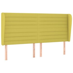 Κρεβάτι Boxspring με Στρώμα Πράσινο 160x200 εκ.Υφασμάτινο