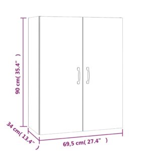 5 x 34 x 180 εκ. από Επεξεργασμένο Ξύλο