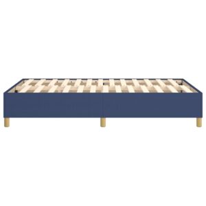 Πλαίσιο Κρεβατιού Boxspring Μπλε 120x200 εκ. Υφασμάτινο