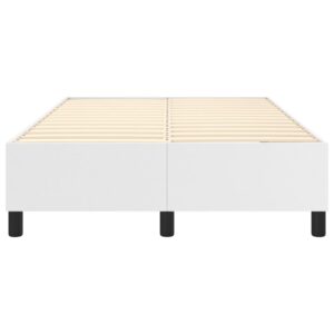 Πλαίσιο Κρεβατιού Boxspring Λευκό 120x200 εκ. Συνθετικό Δέρμα